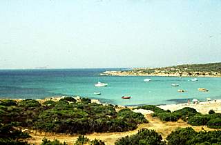 moře u Cala Sabina
