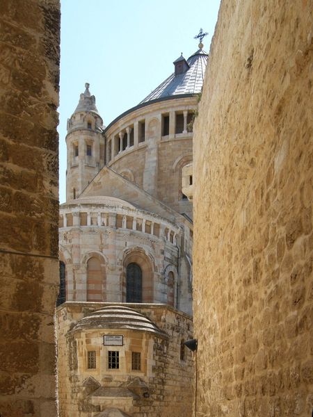Izrael, Jeruzalém, chrám Zesnutí Panny Marie na hoře Sion Izrael, Jeruzalém, chrám Zesnutí Panny Marie na hoře Sion