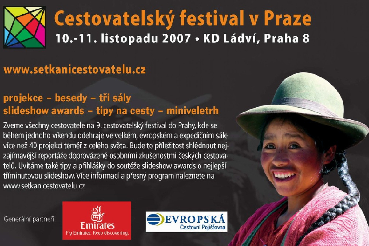 Soutěž o lístky na cestovatelský festival