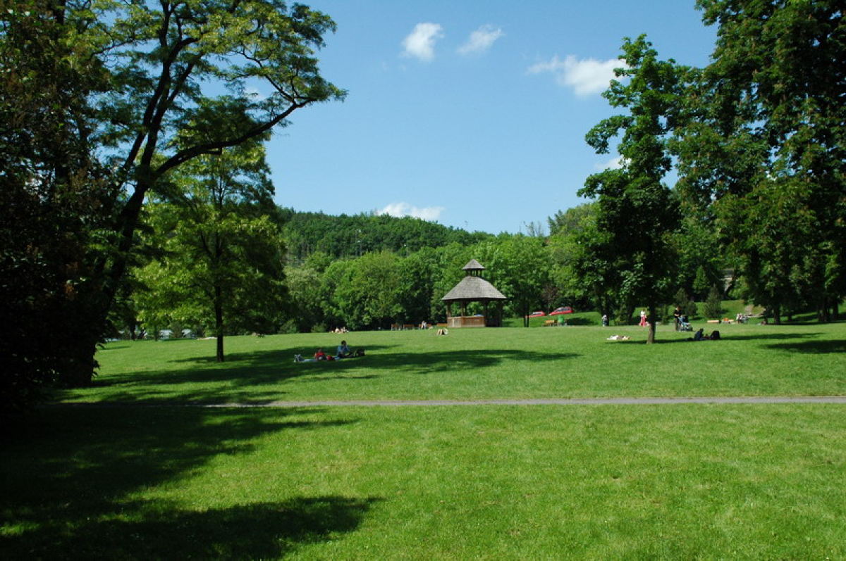 Pražské zahrady, zastavení padesáté osmé - park Podviní