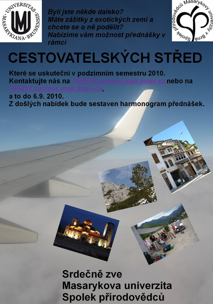 Cestovatelské středy 2010