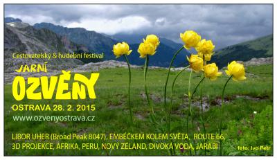 Cestovatelský festival Jarní ozvěny 2015