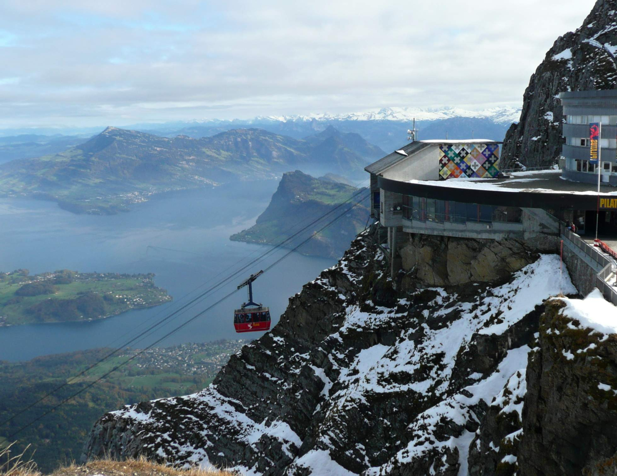 PILATUS - posvátná hora strážící švýcarský Luzern