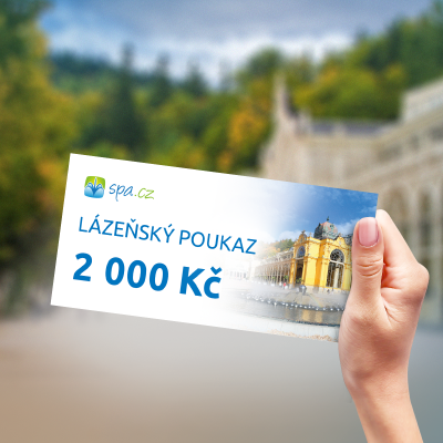 Poukaz do lázní lze využít i v roce 2022